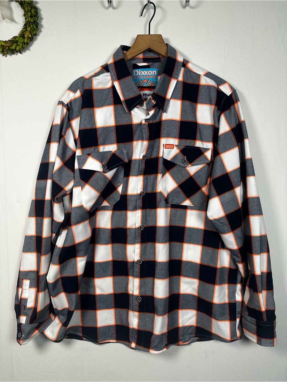 DIXXON Le Mans Button Front Long Sleeve Size 2XL Men's